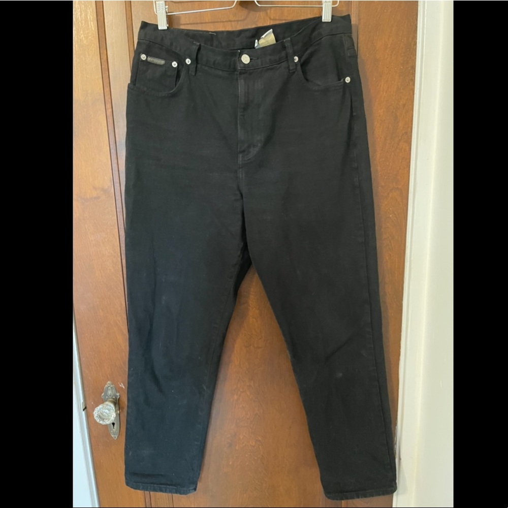 Retro Calvin Klein straight-leg jeans